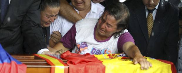 Niyireth Pineda recibió su último adiós | Reuters | Fue una ceremonia muy emotiva.
