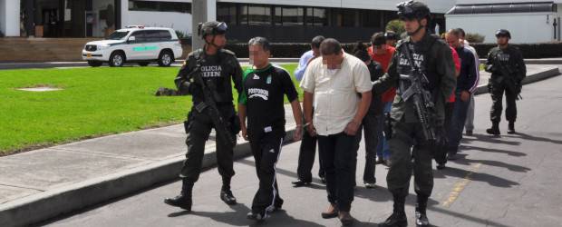 Capturan enlace mexicano que intercambiaba droga por armas con las Farc | Cortesía Policía Nacional | La captura de estas personas se realizó tras 18 meses de investigación.