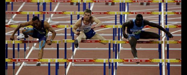Paulo Villar, el colombiano en el Mundial | Archivo | Paulo Villar, a la izquierda, será el único colombiano en el Mundial bajo techo de Doha. No competirá en los tradicionales 110 vallas, sí en los 60.