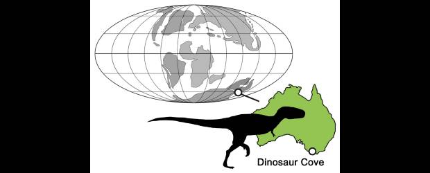Un escurridizo tiranosaurio | Cortesía Science | El movimiento de los continentes hizo que diferentes especies de animales quedaran en masas continentales diferentes.