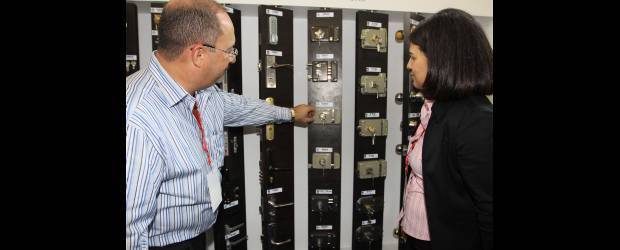 Expocamacol atrae a compradores externos | Róbinson Sáenz | Los empresarios Jorge Toledo, de Puerto Rico y Wendy Valdés, de Panamá, visitan la feria Expocamacol procurando fortalecer el portafolio de sus firmas, con proveedores colombianos, de quienes destacan la gran calidad.