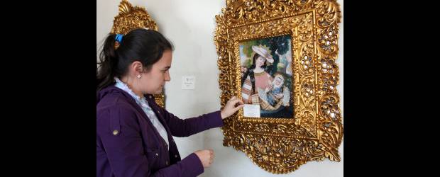 Barroco que llega de Perú | Julio César Herrera | La exposición es una muestra del arte barroco peruano, con obras en las que se evocan obras religiosas, producto del mestizaje.