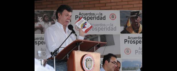 Gobierno espera extensión del Atpdea | Cortesía | El presidente Juan Manuel Santos resaltó el avance en el marco jurídico que se establecerá para las relaciones comerciales entre Colombia y Venezuela.