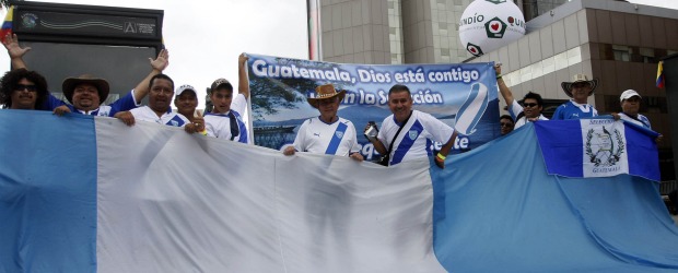 Colprensa | Horas antes del partido Nigeria vs. Guatemala, la alegría uy el optimismo de los chapines era total, por el debut de su selección en el primer mundial de fútbol en el que participan.