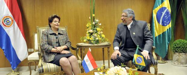 La cumbre de Mercosur comenzó sin la presidenta de Argentina | Reuters | Dilma Rousseff y Fernando Lugo.