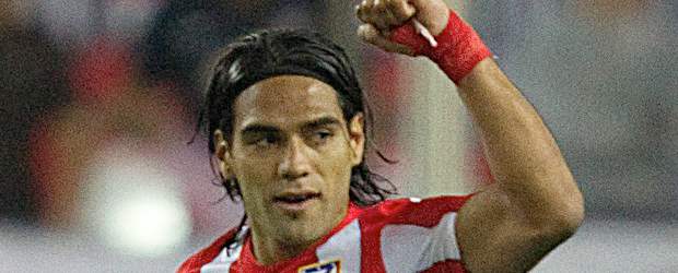 El Atlético de Falcao y Perea defiende el liderato ante el Rennes de Montaño | Reuters | El artillero colombiano Falcao García será titular este jueves en el equipo colchonero.