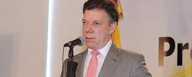 Santos reiteró pedido a la comunidad internacional para que rechace siembra de minas antipersonal | Cortesía Presidencia de la República | El presidente Santos dijo que el país está comprometido en la lucha contra las minas antipersonal.