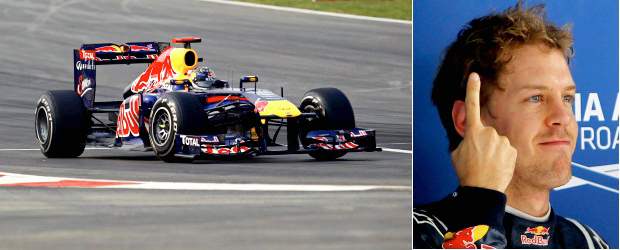 Vettel continúa la racha de poles en la Fórmula Uno | Reuters | El flamante campeón del mundo estará acompañado en la primera fila por su compañero de escudería Mark Webber, que aún tiene posibilidades de alcanzar el subcampeonato.