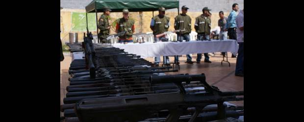 Cae arsenal de banda de "Cuchillo" | Archivo | El material bélico decomisado en Meta a la banda criminal Erpac está avaluado en unos 3.500 millones de pesos.