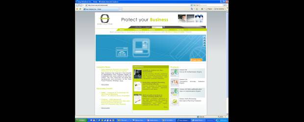 Progresa Capital ayuda a crecer a Easy Solutions | Cortesia | Esta es la imagen de la página de Easy Solutions en internet. Se puede consultar en www.easysol.net. Fue la tercera inversión de Progresa Capital.