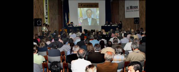 Acuerdo EPM-Idea por Ituango una decisión necesaria y urgente | Juan Antonio Sánchez | En el auditorio Francisco de Paula Pérez de este diario, se desarrolló el foro "Hitroituango, Antioquia sabe, puede y debe", que organizaron los diarios EL COLOMBIANO y El Mundo. El presidente Álvaro Uribe Vélez envió un mensaje a los asistentes pidiendo un acuerdo entre el Idea y EPM sobre la hidroeléctrica.