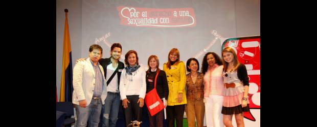 Por una sexualidad con sentido | Cortesía | El lanzamiento de la estrategia en la ciudad se realizó en Eafit con la participación de la Primera Dama del departamento y estudiantes de la universidad.