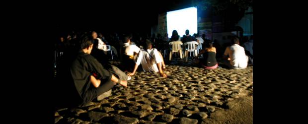 El cine está en Santa Fe de Antioquia |