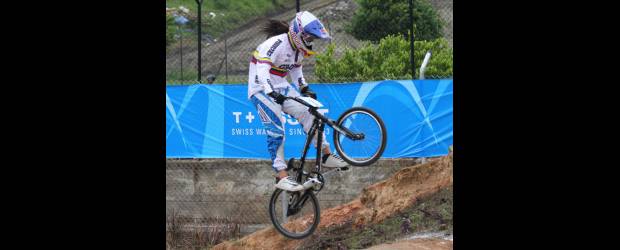 A Mariana, resbalón en Sudáfrica le costó el oro | Archivo | Mariana hizo el mejor tiempo en las clasificaciones de la prueba a tiempos. Pero, en la final, se quedó con el bronce.