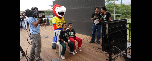 Estudiantes ya son campeones | Cortesía Jorge Hernán Echeverría | Ochocientos estudiantes de ocho instituciones educativas públicas de la ciudad participaron en el torneo virtual de fútbol.