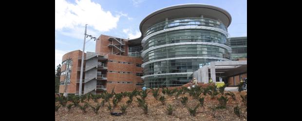 El San Vicente llegó al valle de San Nicolás | Archivo | El hospital tiene un helipuerto con capacidad para dos aeronaves.