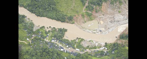 Las reglas son claras en el caso Porce IV: la Creg | Cortesía | Imagen aérea de la zona de influencia de la central Porce IV, que EPM se abstuvo de construir, en vista del crecimiento exponencial de población asentada, lo que hizo financieramente inviable el proyecto por los costos de reubicación.
