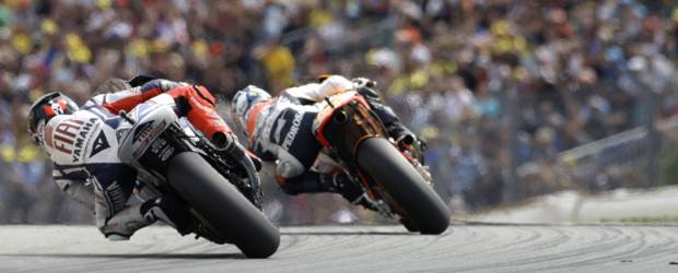 Dani Pedrosa ganó el MotoGP de Alemania | AP | Dani Pedrosa y Jorge Lorenzo le pusieron emoción a la carrera de este domingo.