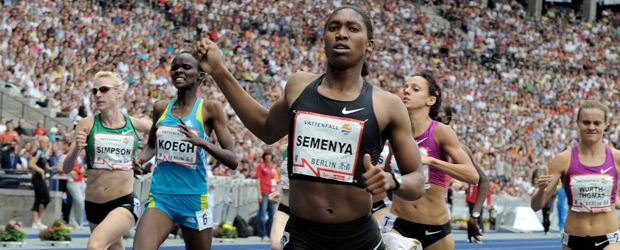 Semenya, feliz con su regreso | AP | La sudafricana corrió en el estadio Olímpico berlinés onde hace un año se proclamó campeona mundial de 800 metros.