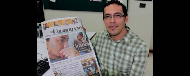 La historia de Guarnizo tiene corona | Donaldo Zuluaga | El periodista de EL COLOMBIANO, José Guarnizo, viajó durante una semana para trabajar en la historia con la que se ganó ayer el Premio Rey de España. Lo acompañó Manuel Saldarriaga, quien en la categoría de Fotografía, obtuvo el año pasado el mismo galardón.
