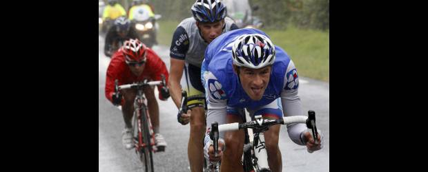 Duque da cara en medio del dominio vikingo | Stefano Rellandini, Reuters-lisieux, Francia | Leonardo Duque (Cofidis) tercero en la fila, estuvo de nuevo en la fuga que se vio acompañada por la lluvia casi constante. Duque es 20° de la regularidad.