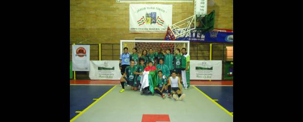 Antioquia, invicta y goleadora | Cortesía Municipio de Jardín | Otra vez, Antioquia exhibió con orgullo la bandera como campeón juvenil de fútbol de salón. Los jugadores recibieron en Jardín todos los honores.