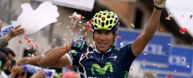 Los "fugados" en la carretera fueron los patriotas | Colprensa-tocancipá | Otra victoria del Movistar Team, esta vez con Marvin Angarita, quien se adelantó al grupo en una aburrida etapa, la cuarta, del Clásico RCN vivida ayer.