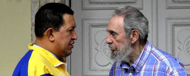 Castro y Chávez dialogaron en Cuba | AP | Castro y Chávez hablaron de política internacional.