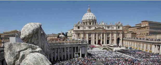 Las cifras de la beatificación de Juan Pablo II | Reuters | Juan Pablo II ya es beato de la iglesia Católica. A la ceremonia asistieron 1,5 millones de personas.