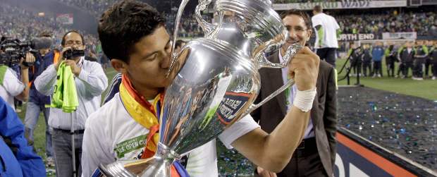 Fredy Montero anotó y los Sounders conquistaron la Open Cup | AP | Montero marcó el primer tanto en la noche de este martes.