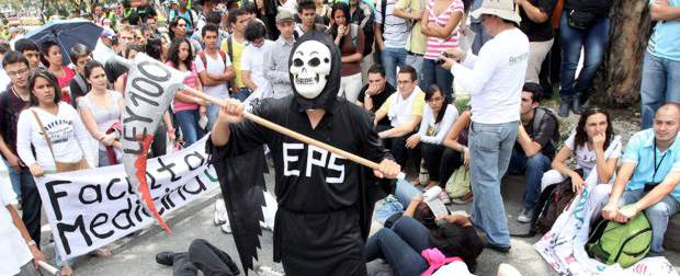 La marcha se cumplió este martes en calma en Medellín | Manuel Saldarriaga | La marcha se cumplió este martes en calma en Medellín.