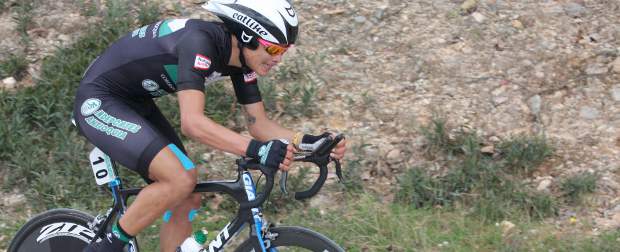 Kevin Ríos fue segundo y retuvo el liderato de la Vuelta del Porvenir | Cortesía Fedeciclismo | Kevin Ríos es el líder de la Vuelta del Porvenir.