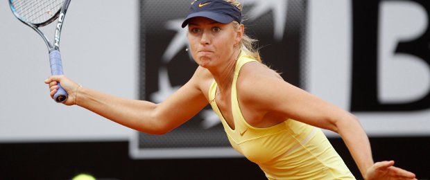 Sharapova llevará pendientes con diamantes de Tiffany en Roland Garros | Reuters | La rusa ganó el pasado fin de semana un torneo en Roma.