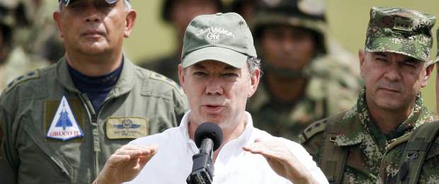 “Las Farc han llegado a un punto de quiebre”: Santos | Reuters | En una alocución desde Popayán, el Presidente no ahorró agradecimientos ni elogios para todos los integrantes de las Fuerzas Militares y de Policía.