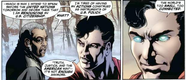 Superman renunció a su ciudadanía estadounidense | Reuters | En la edición número 900 de sus historias, el hombre de acero renuncia a su ciudadanía por que está cansado de que sus acciones se interpreten como instrumentos de la política.
