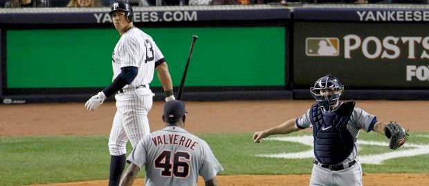 Los Tigres eliminaron a los Bombarderos del Bronx | Reuters | El último "out" del partido fue un ponche monumental contra el base Alex Rodríguez.