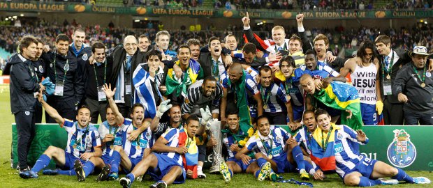Un gol de Falcao le dio al Porto la Liga Europa | Reuters | Porto lleva tres título esta temporada: la Liga portuguesa, la Supercopa Portuguesa,y la Liga Europa. Próximamente disputará la Copa de Portugal con el Vitoria.