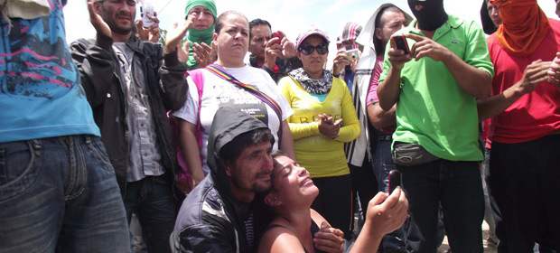 Campesinos en Ocaña lloraron la muerte de dos manifestantes |