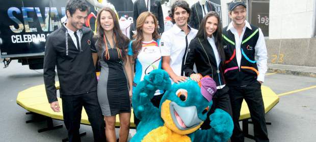 Los Juegos se ponen el uniforme | Juan Antonio Sánchez | Gef ha usado 36 mil metros de tela ciento por ciento colombiana, que equivalen a 36 toneladas, para confeccionar los uniformes. Los ciudadanos también podrán vestirse para los Juegos: desde el 15 de marzo estará disponible una exclusiva vitrina con material de merchandising en las ocho tiendas propias de Gef.