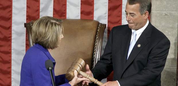 John Boehner, presidente de la Cámara de Estados Unidos, inicia gira por Brasil, Colombia y México | Archivo | John Boehner y Nancy Pelosi