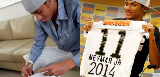 El Santos cierra su equipo femenino y el de fútbol sala para pagarle a Neymar | Reuters | En el mes de noviembre del año anterior el jugador renovó su contrato con el equipo brasileño.