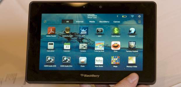 Tabletmanía en la feria CES | Reuters | Playbook de RIM.