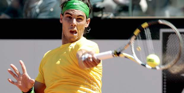 Nadal alcanzó su sexta final en Roma | AP | El tenista español, número uno del mundo, alcanzó su sexta final del Masters 1.000 de Roma, al imponerse por 7-5 y 6-1 al francés Richard Gasquet. Nadal espera al ganador entre el serbio Novak Djokovic y el británico Andy Murray.