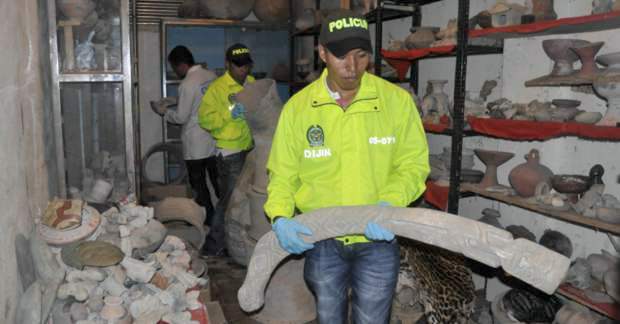 Las excavaciones para buscar este tipo de piezas son ilegales. Cualquier hallazgo fortuito debe registrase ante las autoridades. | Colprensa | Las excavaciones para buscar este tipo de piezas son ilegales. Cualquier hallazgo fortuito debe registrase ante las autoridades.