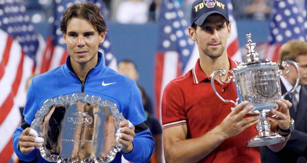 Djokovic prolongó su tiranía y Nadal de nuevo fue la víctima | Reuters | Nadal (izq.) nuevamente tuvo que conformarse con el segundo lugar ante el poder del juego del serbio Djokovic (der.).