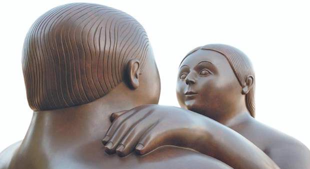 Los bailarines de Botero van a subasta | Por hasta 2 millones de dólares Christie´s espera vender este martes la monumental escultura del maestro antioqueño Fernando Botero.