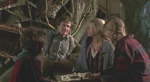 Jumanji (1995) es una película de aventuras. Un adolescente vive en la selva varios años y después regresa. Foto: Cortesía Dem of Geek.