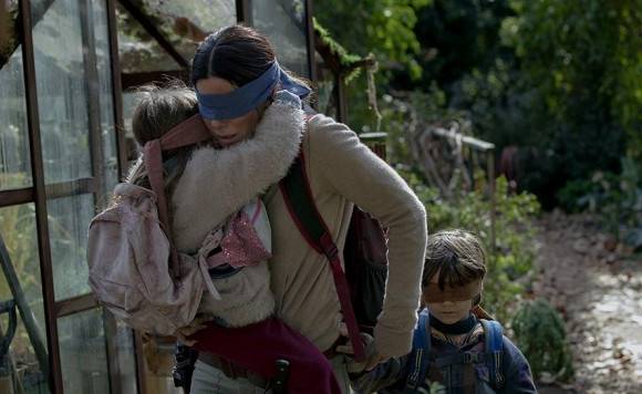 Imagen de la película original de Netflix Bird Box. 