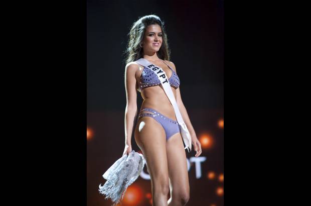 Reuters - Miss Egipto, Donia Hamed