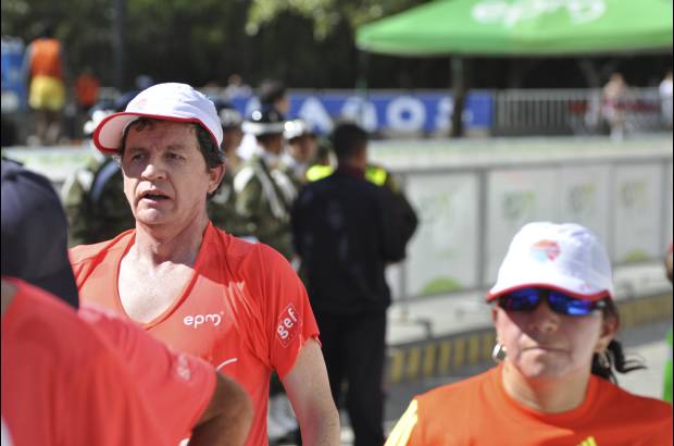 Esteban Jaramillo y Sebasti&#225;n Salazar - M&#225;s de 10 mil competidores se dieron cita en esta hist&#243;rica cita deportiva que se corr&#237;a en las modalidades de 5, 10, 21 y 42 kil&#243;metros.